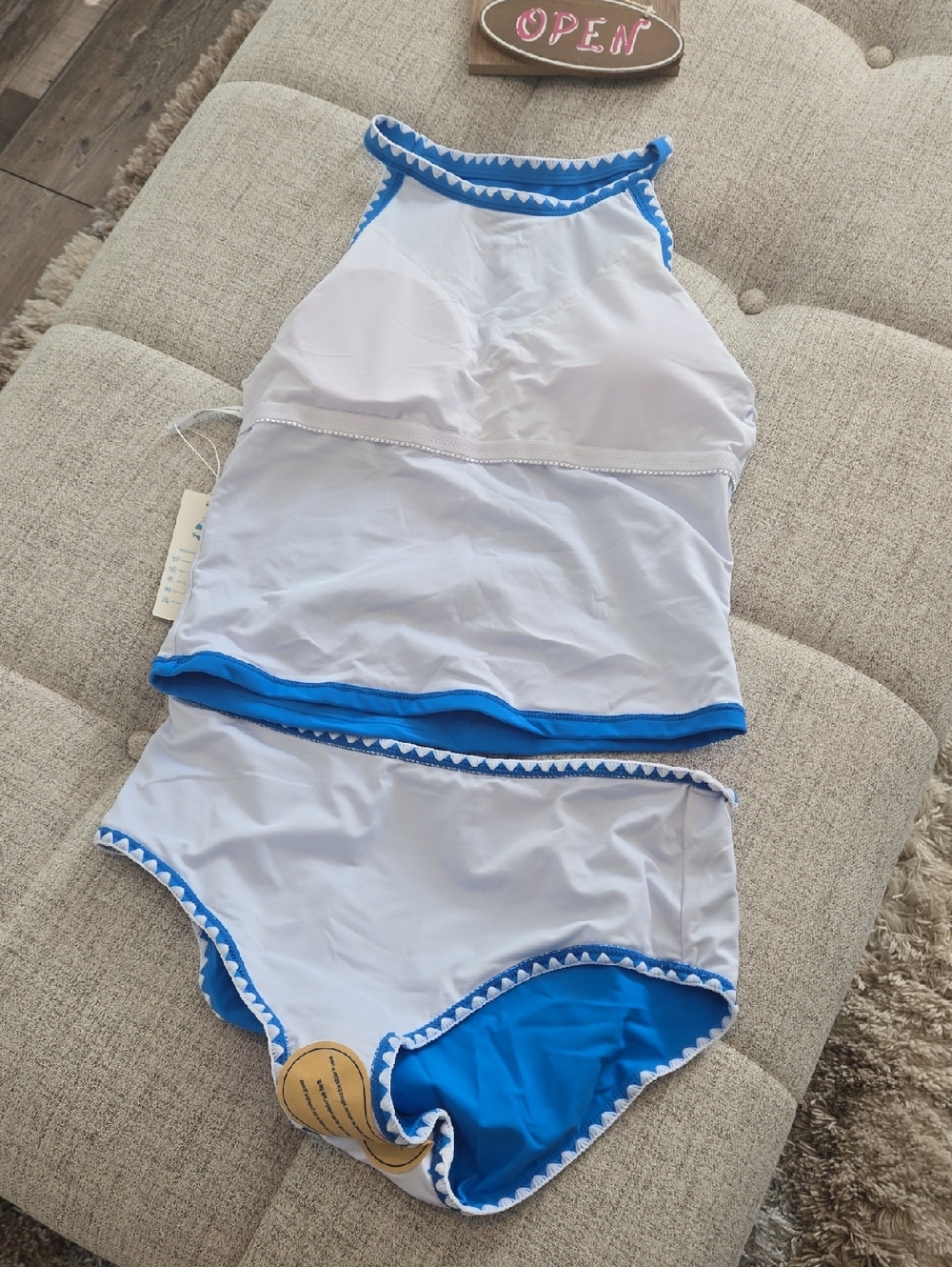 NWT Beachsissi High-neck Tankini Set - Picture 8 of 12